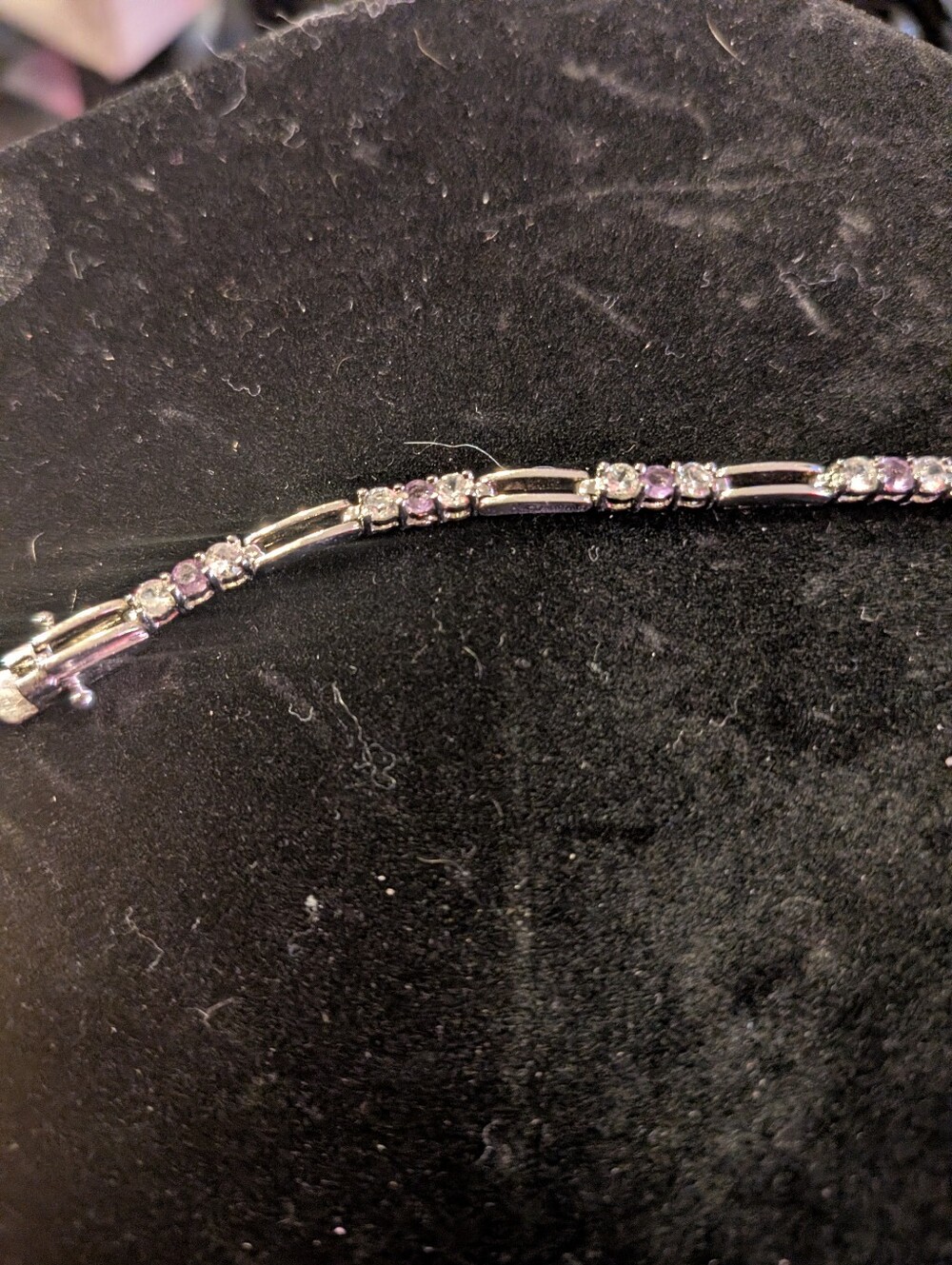 Sterling Silver Tennis Bracelet